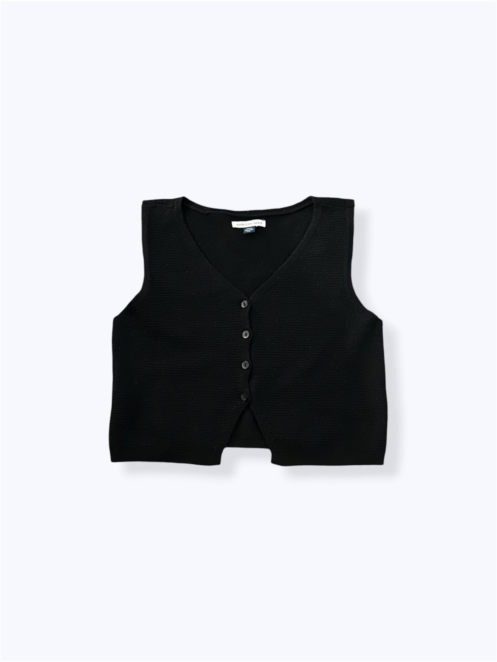 American Eagle Knitted Vest Crop Top